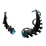 Sky Blue Hellbound Horns