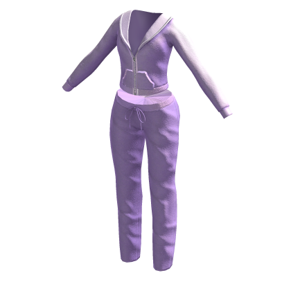 Purple Juicy Loungewear Set thumbnail