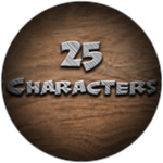Unlock 25 Characters