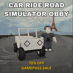 Car Ride Road Simulator Obby [SKIBIDI UPDATE!]