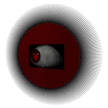 [ANIMATED] Eye Weirdcore Face Red