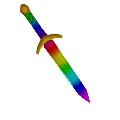Rainbow Prism Dagger Sword Roblox item