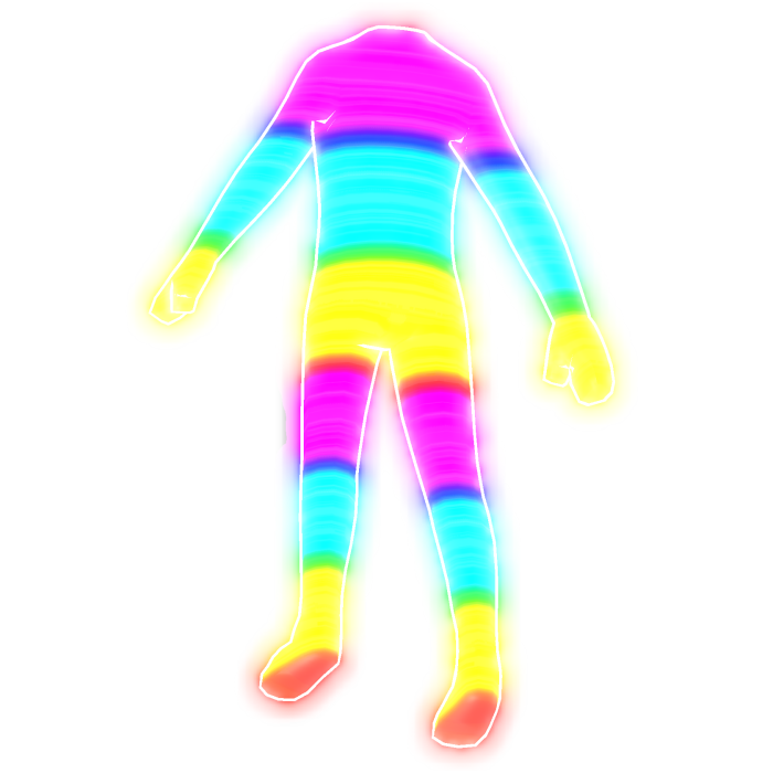 Rainbow Outline Aura {EMISSIVE}