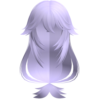 yae miko fluffy fox girl hair purple Roblox item