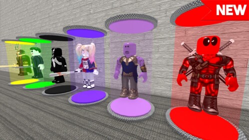 [LUCKY BLOCKS!] Super Villain Tycoon!