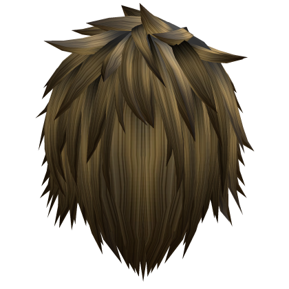 dirty blonde messy  jaggered spikey emo vkei hair Roblox item
