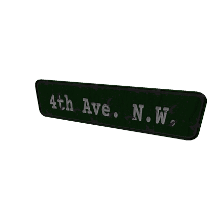 Street Sign Corrected