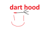 Dart hood