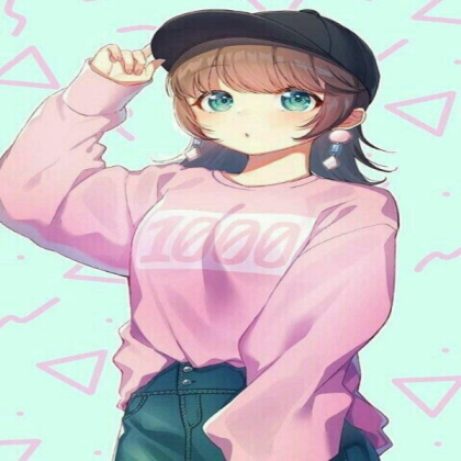 kawaii anime summer girl Roblox decal