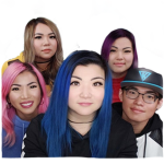 me and my sis and friends only