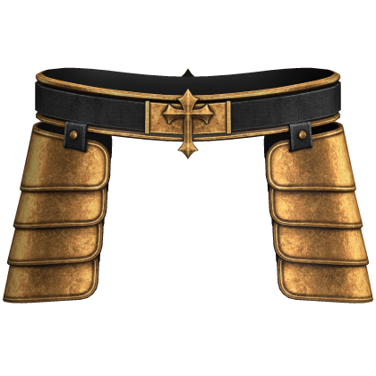 Gold Medieval Knight Waist
