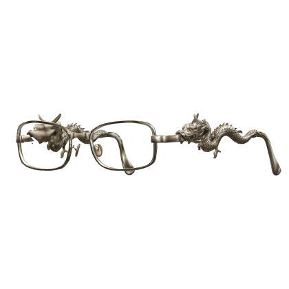 Gold Dragon Chrome Glasses