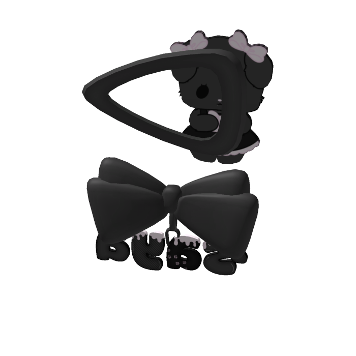 saya hairclip + bow