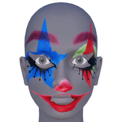 Halloween Clown Girl Makeup