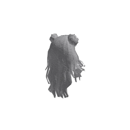 Curly hair 4 Roblox mesh preview