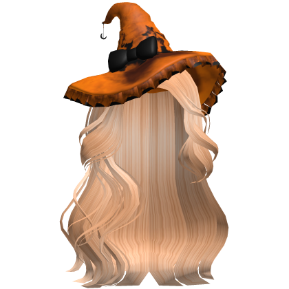 Halloween Side Swept Witch Hair (Blonde)