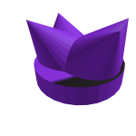 Retro Purple  Spiky Helmet