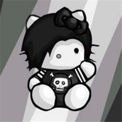 Emo Hello Kitty - Girl Roblox decal
