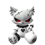 Giant White Cat (Red Eyes)