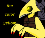 The color yellow