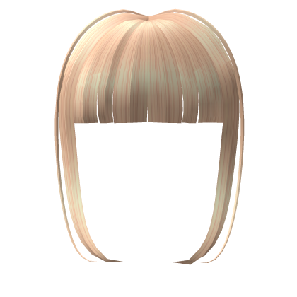 Cute blonde bangs Roblox item