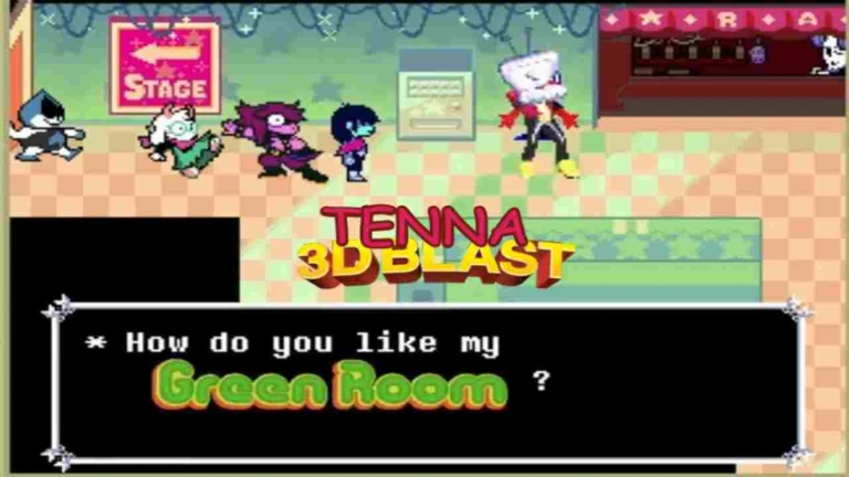 Tenna 3D Blast: Spamton