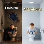 How long can you poop?