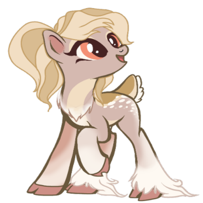 Wandering Heart  - Deer Pony (OC) Roblox decal