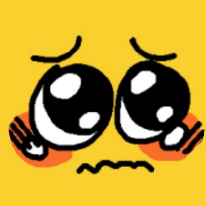 cursed but cute emoji - cri Roblox decal
