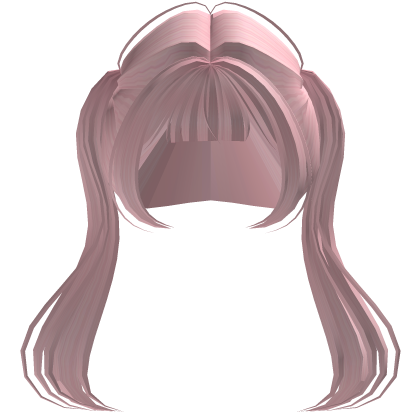pink twin tails Roblox item