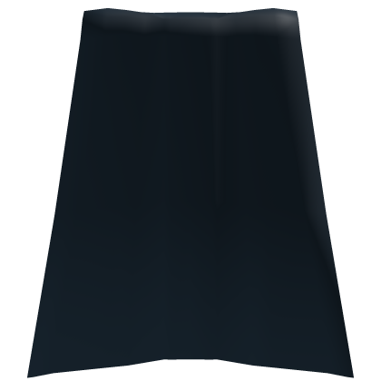 Smooth Plastic Cape [Black]