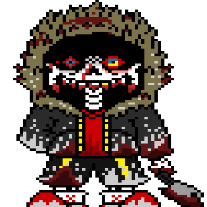 Horror-Dust-Fell Sans Roblox decal