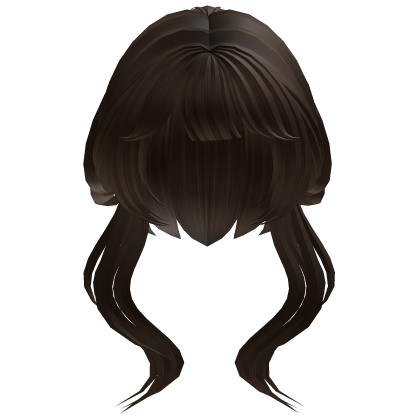 Cute Brown Hair Roblox item