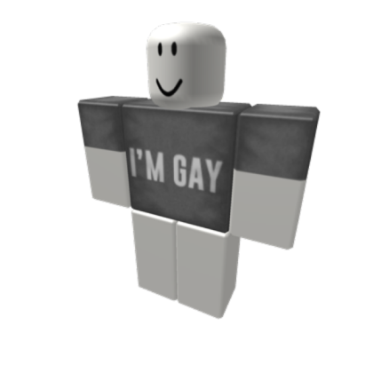 IM GAY MEME Roblox decal