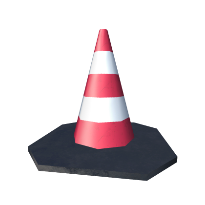 Red Traffic Cone Hat