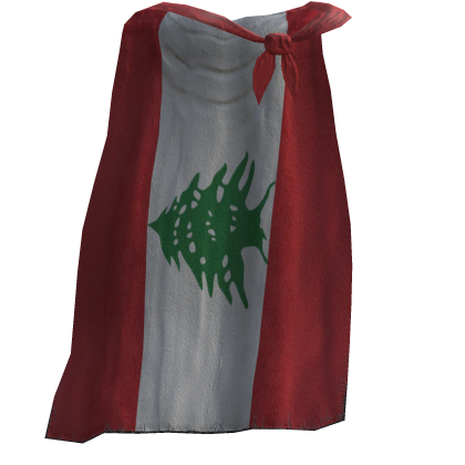 Lebanon Flag Cape