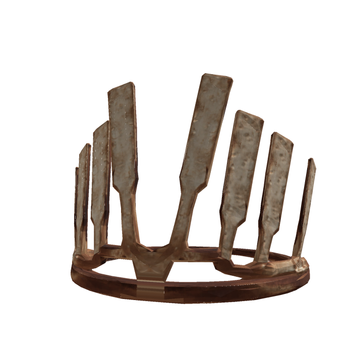 Fleet Street Tiara (Vintage Sepia)