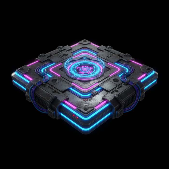 CyberPunk Base plate 01 preview 1
