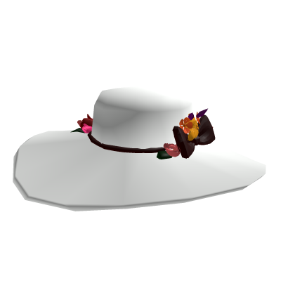 Rose bow hat