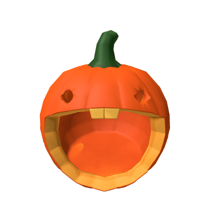 goofy Jack-o'-lantern hat
