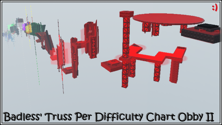 Badless' Truss Per Difficulty Chart Obby 2 screenshot 1