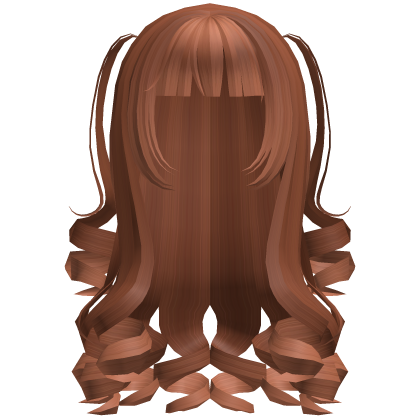 Dolly Coquette Curled Pigtails (Ginger)