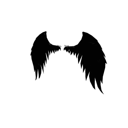 Black Wings with cute little white Bowties