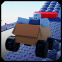 obby but you drive a cardboard box