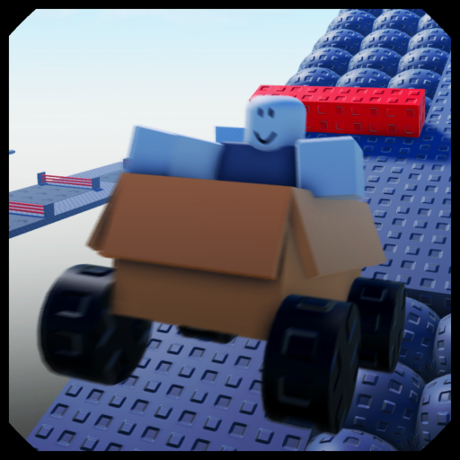 obby but you drive a cardboard box