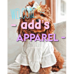 . + * - add’s apparel - * + . <3