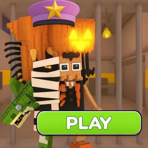 🎃LA SPOOKY GRANDE FAMILY PRISON RUN ESCAPE!(Obby)