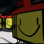 Scary Square Man Balloons!