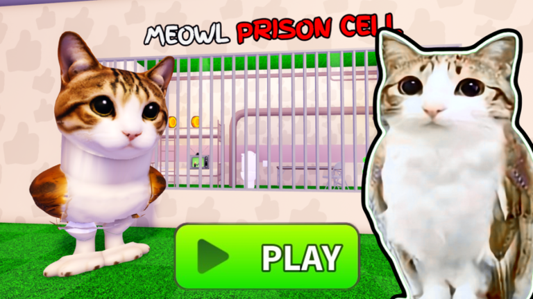 MEOWL PRISON RUN OBBY! screenshot 2