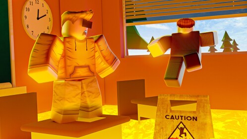 Escape Creepy Teacher! (OBBY)